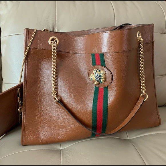 rajah tote gucci